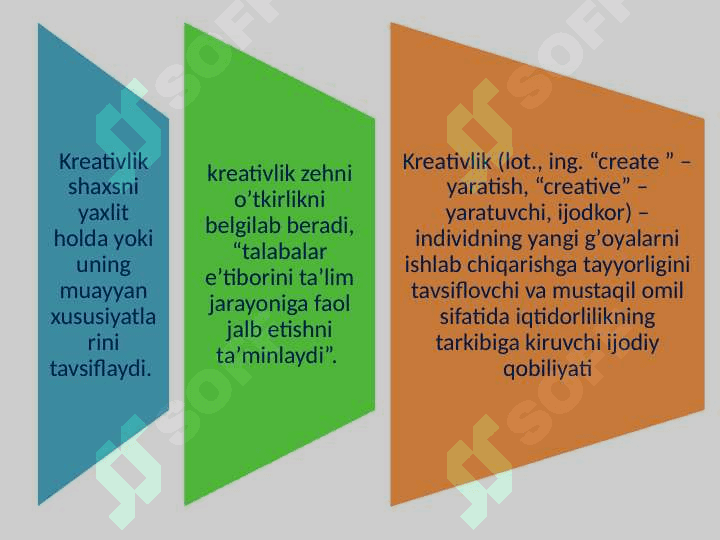 Bo`lajak o`qituvchilarning kreativ qobiliyatini rivojlantirish 7