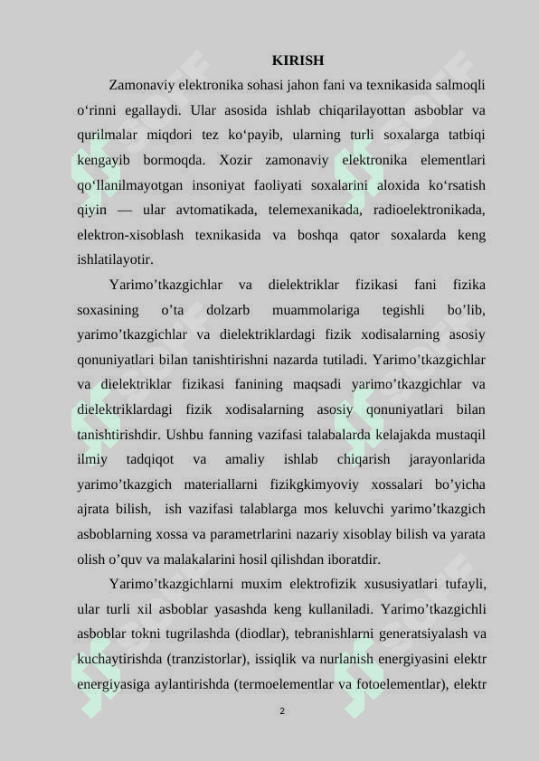Oddiy kontakt osma turlari va qayerda ishlatadigan tashkilotlarda ko'rsatish M.doc 2