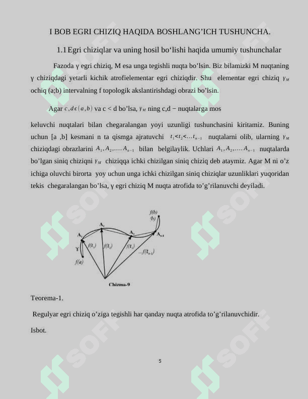 Egri chiziqning kesishishi     KURS ISHI.docx 5