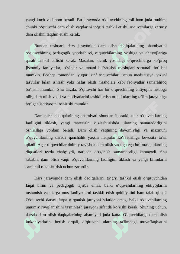 Darslarda dam olish daqiqalarni tashkil etish kurs ishi.docx 6