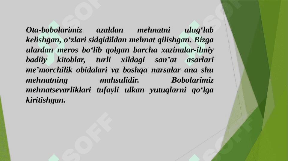 Mehnat tarbiyasida xalq og'zaki ijodidan foydalanish 4