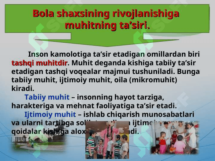 «O’SMIRLAR O’RTASIDAGI NIZOLARNI BARTARAF ETISHDA OILANING AHAMIYATI» 7