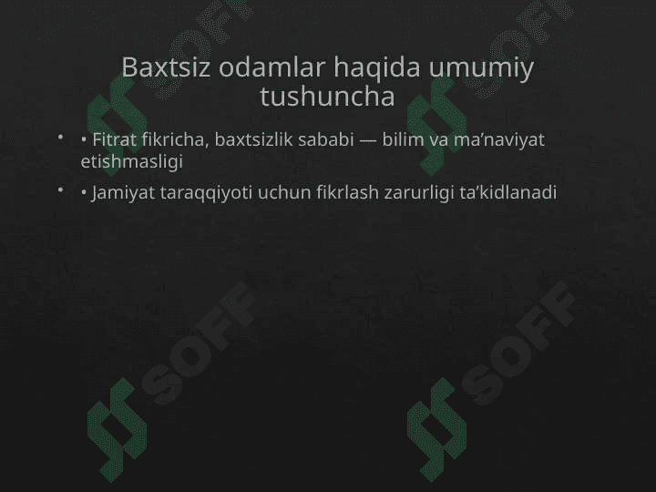 Abdurauf Fitratning Rahbari najot risolasidagi Baxtsiz odamlarning ikki toifasiga oid qarashlari 4