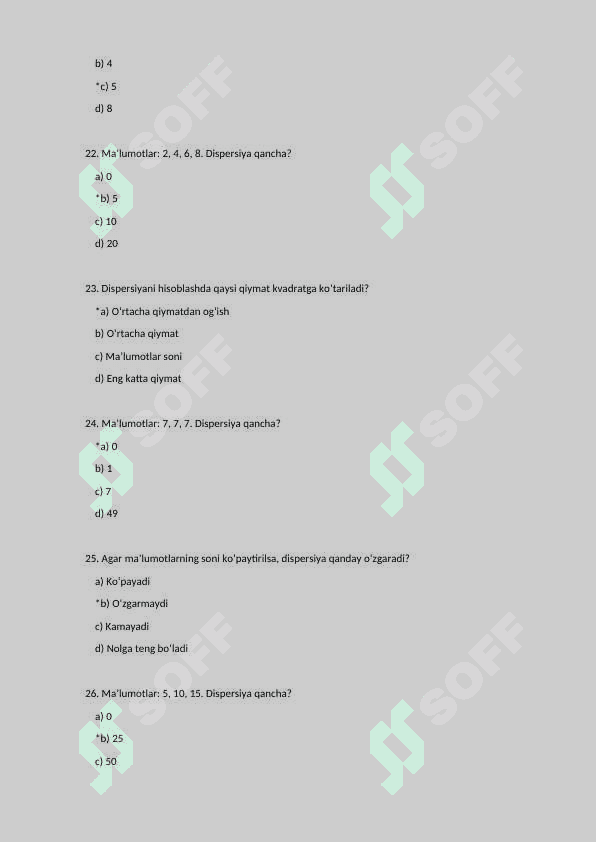 📊 Statistika Asoslari: Dispersiya, Standart Ogʻish va Korelatsiya | Statistika Darsligi 5