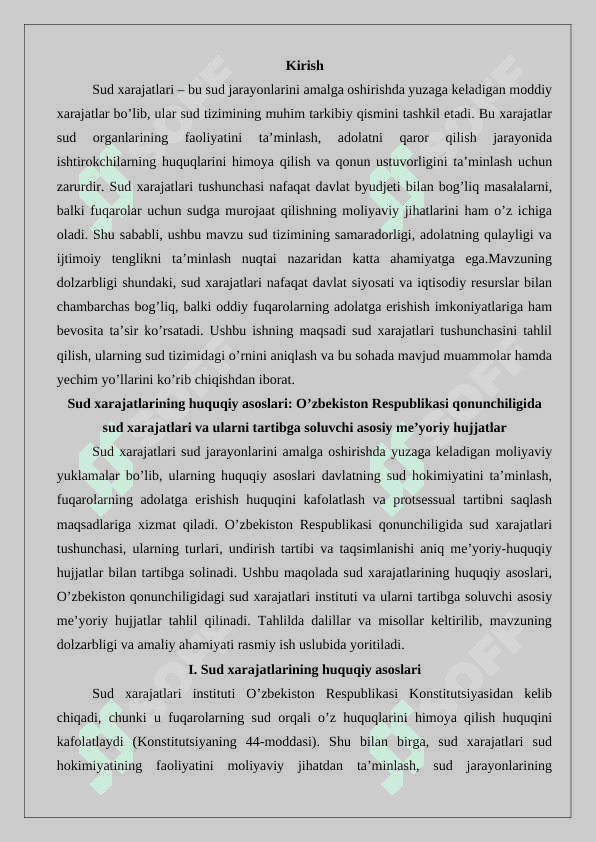 Sud xarajatlari 25 2