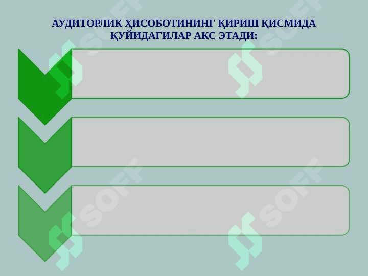 auditorlik tekshiruvining yakuniy bosqichlari 7