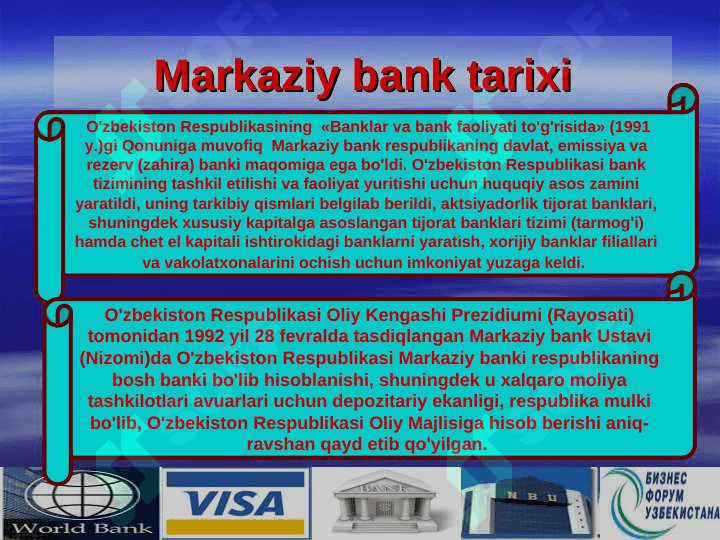 MARKAZIY BANK VA UNING FUNKSIYALARI 4