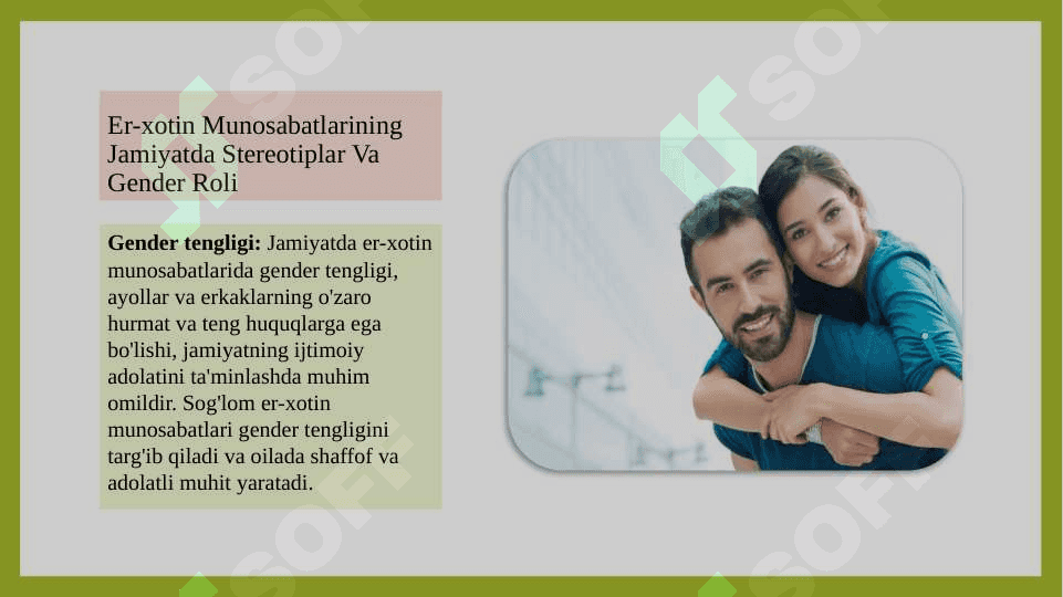 Mustaqil ish slayd Oila to'g'risida 5