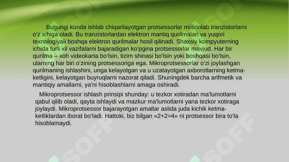 Markaziy mikroprotsessorning sovutish tizimi bilan tanishish. 3