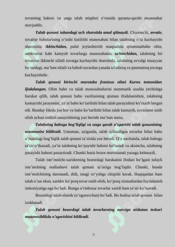 "Talab va Taklif Nazariyasi: Zamonaviy Iqtisodiyotdagi Ahamiyati va Narx Belgilash Usullari" | Iqtisodiyot Fanidan To'liq Qo'llanma 5