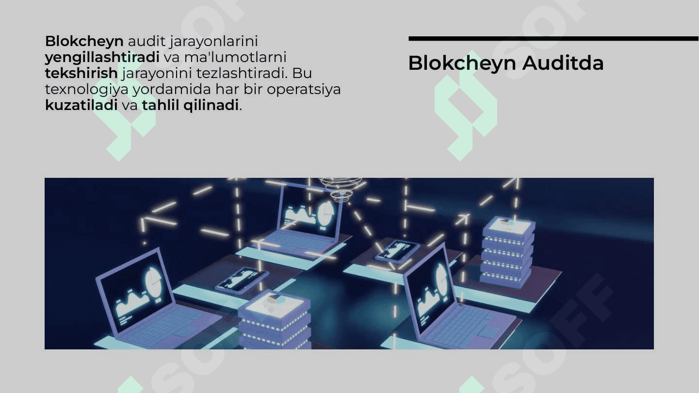 Blokcheyn texnologiyasining auditdagi ro'li 5