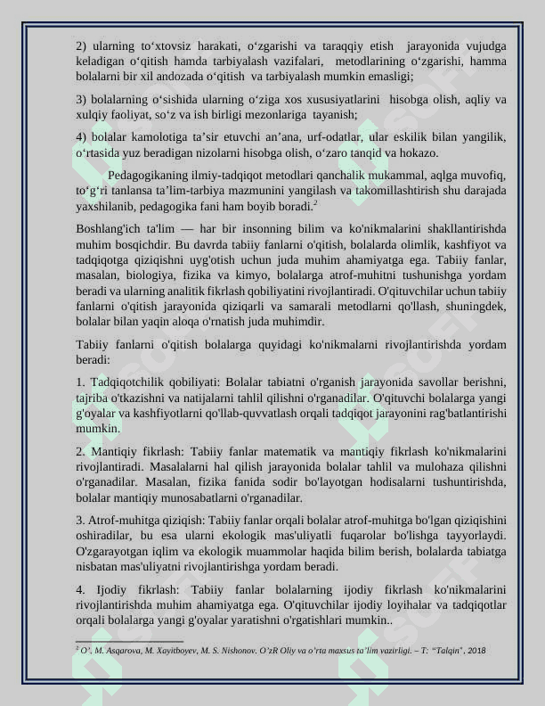 Ilmiy tadqiqot metodlari tasnifi. 6