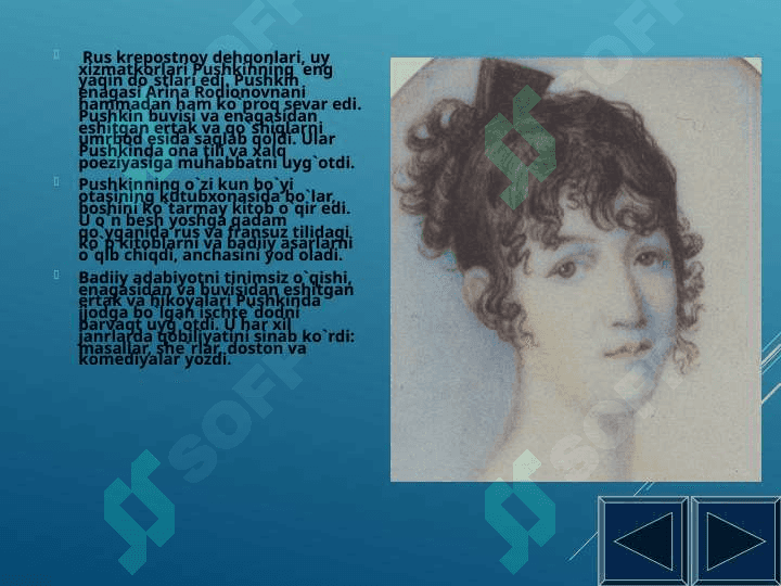 A.S Pushkin hayoti va ijodi 3