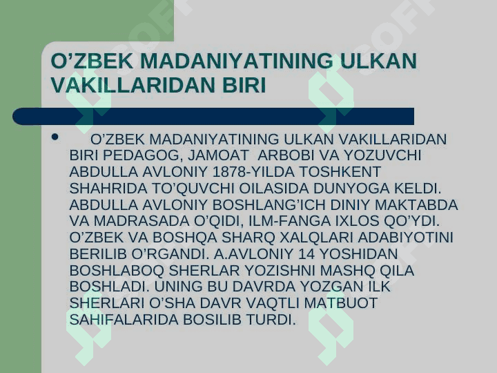 Abdulla Avloniy va Munavvar Qori Abdurashidxonovlarning pedagogik ta`limoti 4