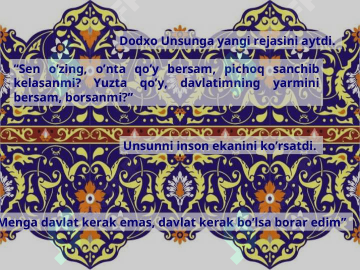 Abdulla Qahhor “Dahshat” hikoyasining struktural tahlili 6