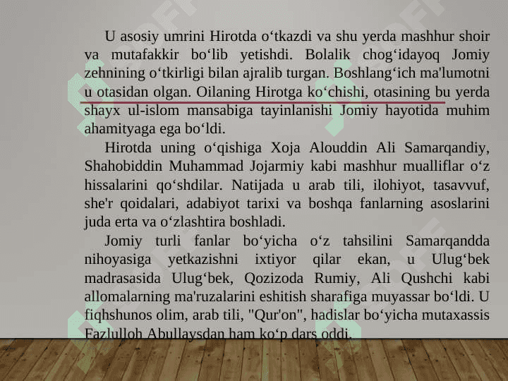 Abdurahmon Jomiy 5