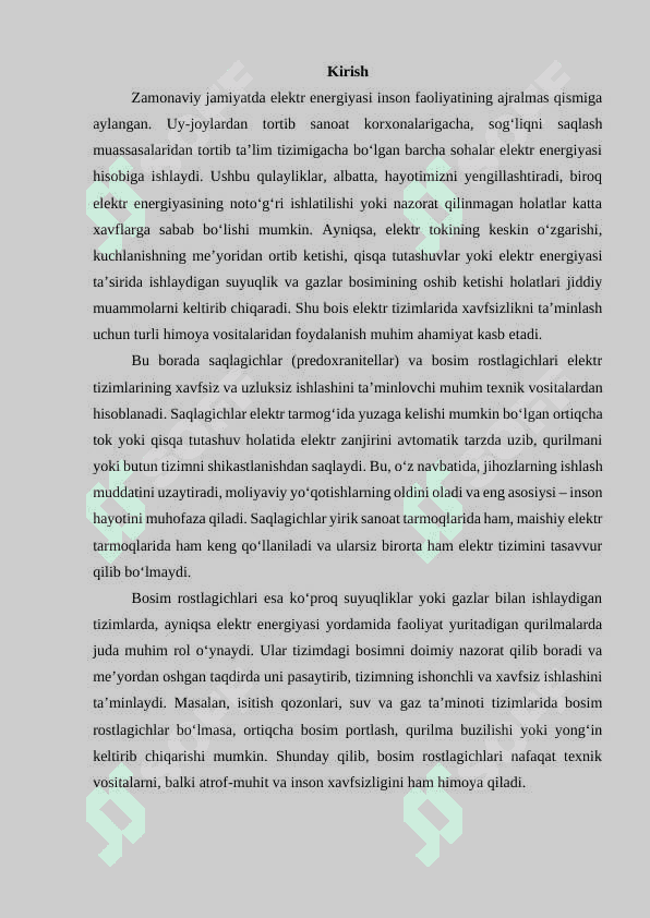 Saqlagichlar va bosim rostlagichlari 2