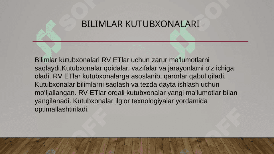 Real vaqt ekspert tizimlari ppt 8