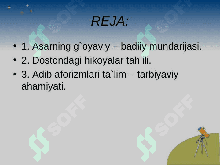 Alisher Navoiy ijodida ta`lim - tarbiya masalalari 2