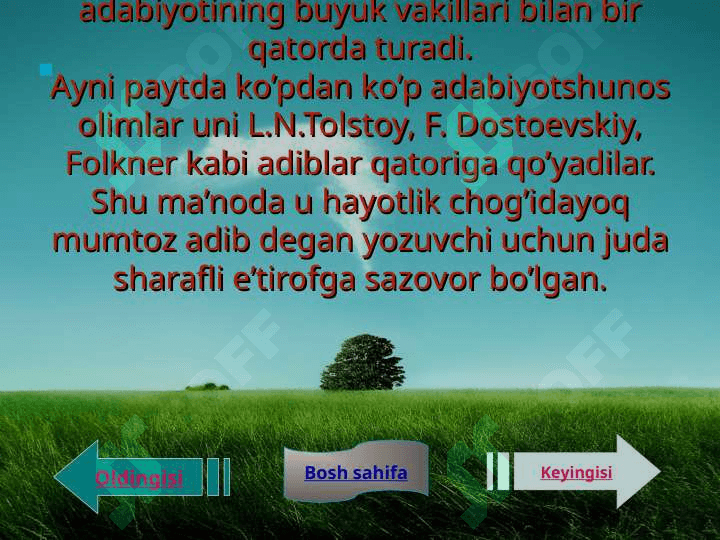 CHingiz Aytmatovning “Qiyomat” romani 3