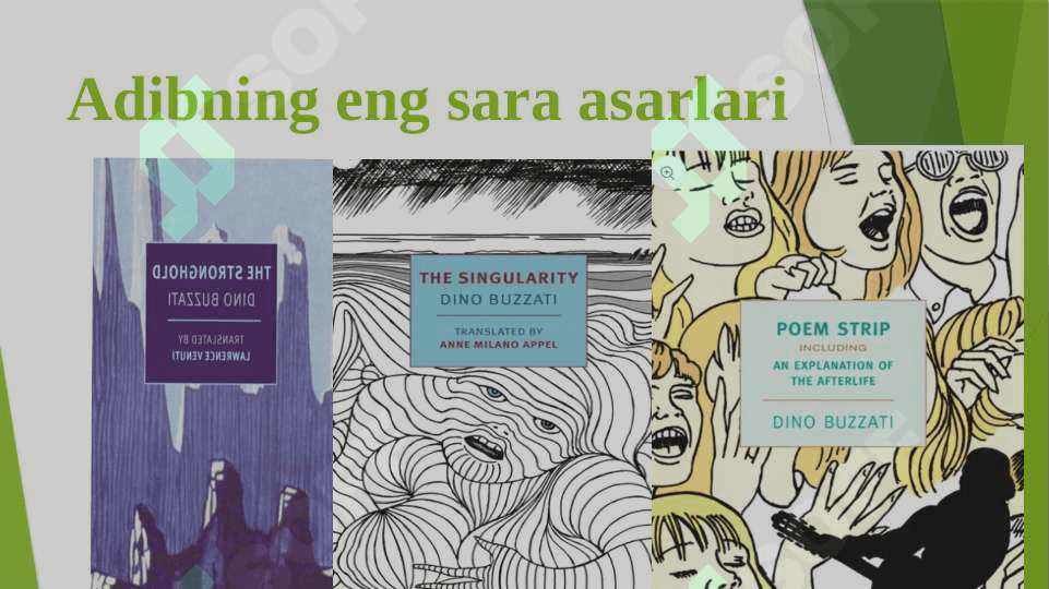 DINO BUZZATINING YETTI QAVAT ASARI XURSHID DO'STMUHAMMADNING JIMJITXONAGA YO'L ASARLARI QIYOSIY TAHLILI 5