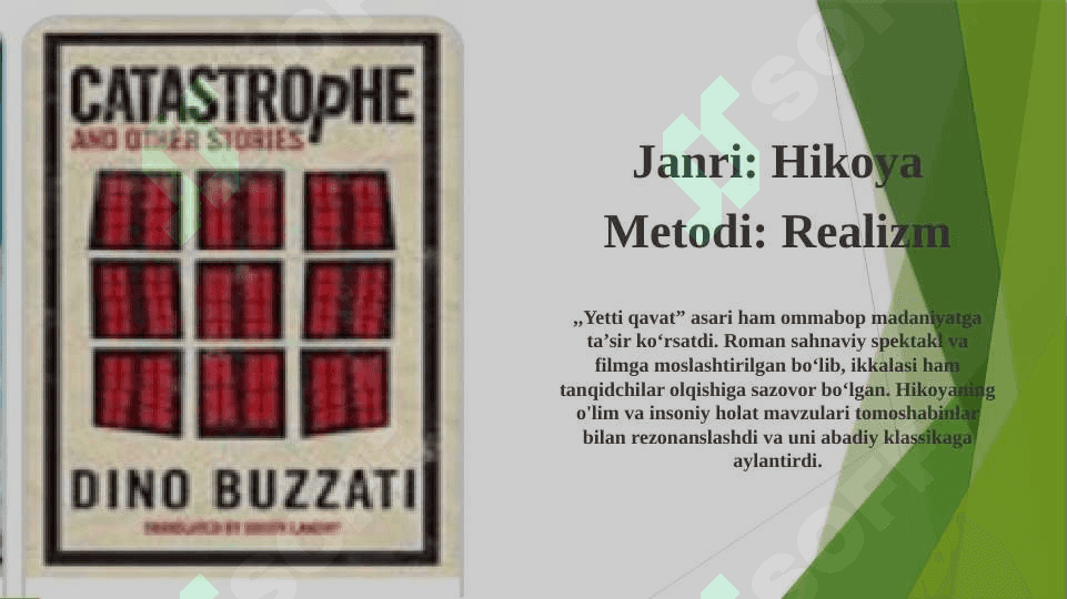 DINO BUZZATINING YETTI QAVAT ASARI XURSHID DO'STMUHAMMADNING JIMJITXONAGA YO'L ASARLARI QIYOSIY TAHLILI 7