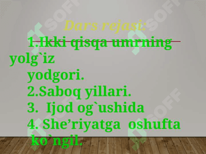 Erkin Vohidovning hayoti va ijodi. She’riyati 3