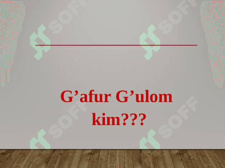 G’afur G’ulom she’riyati. “Vaqt” she’ri tahlili 5