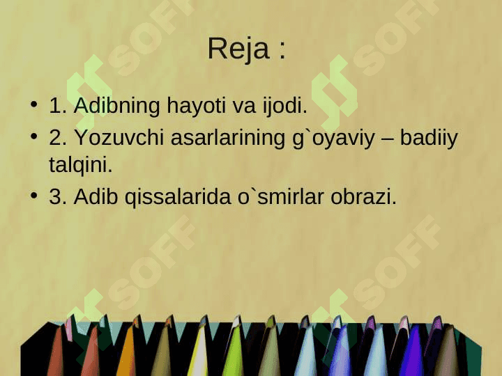 Hakim Nazir – bolalar adibi. 2