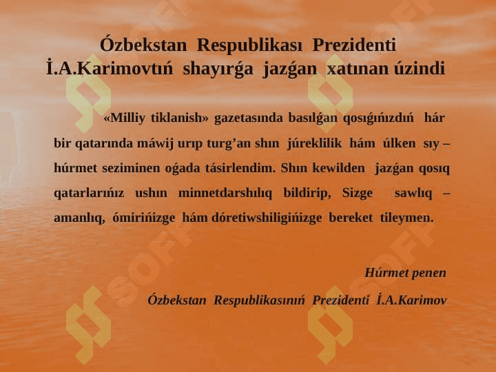Í.Yusupovtıń  ómiri  hám  dóretiwshiligi 6
