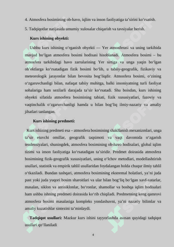 Atmosfera bosimi va uning xususiyatlari 4