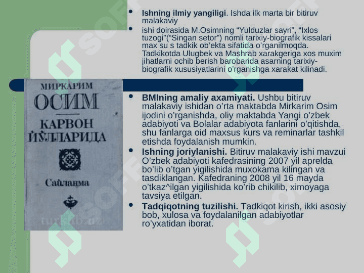 Mirkarim Osim - tarixiy qissanavis 4