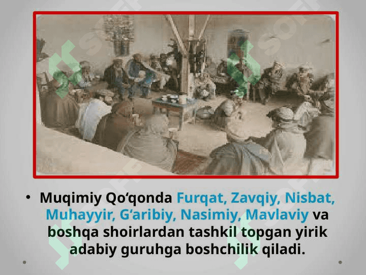 MUHAMMAD AMINXO’JA  MUQIMIY 6
