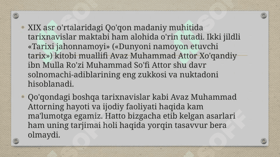Tarixi jahonnomai 2
