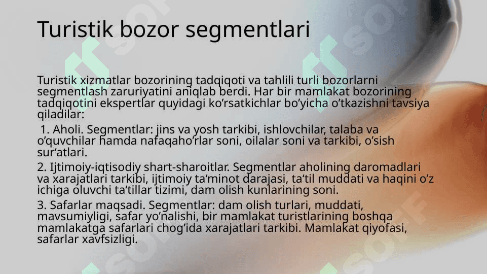 TURIZM XIZMATLARINING IQTISODIY ASOSLARI 4