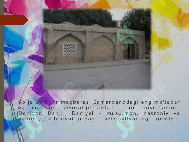 Xo`ja Doniyor 3