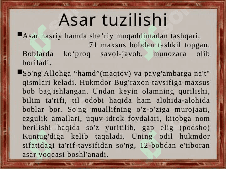 Yusuf Xos Hojib 8