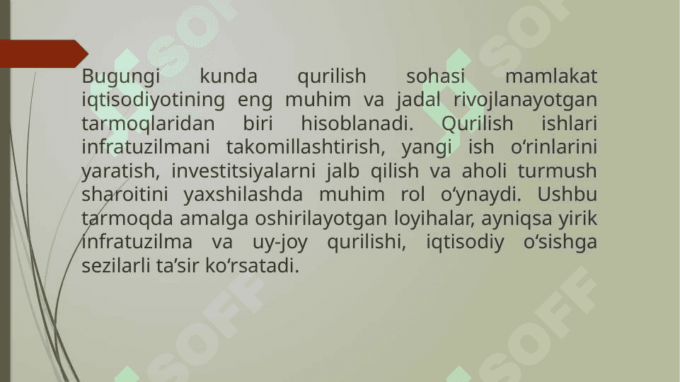Qurilish ishlarini bajarishdan olingan daromadlar hisobi va moliyaviy hisobot.pptx 3