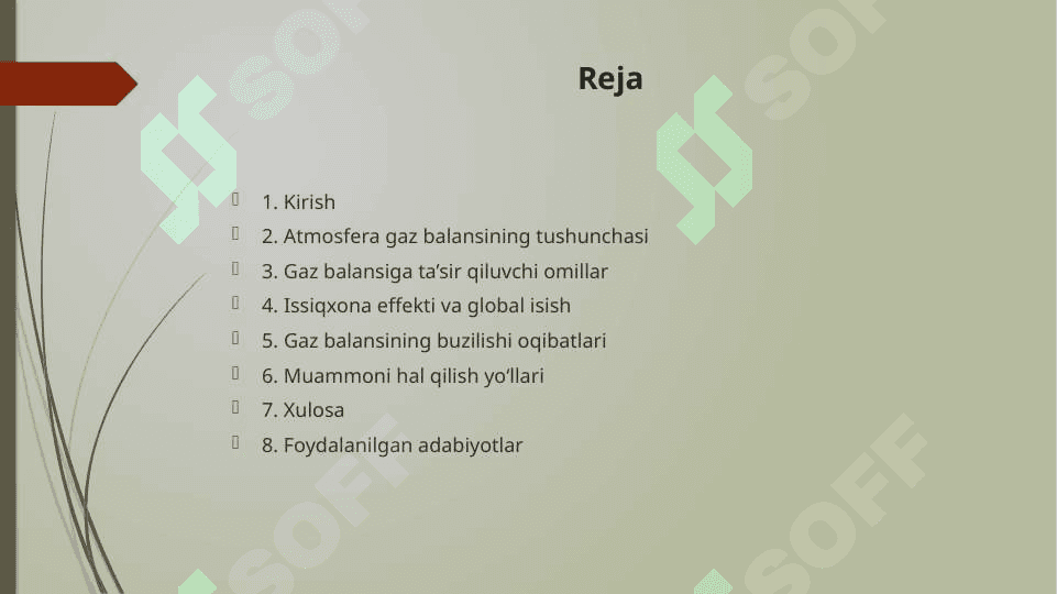 Atmosfera gaz balansining o‘zgarishi va uning oqibatlari 2