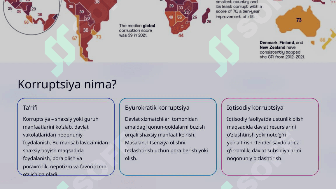 BYUROKRATIK VA IQTISODIY KORRUPTSIYANI PAYDO BO'LISH MUAMMOLARI 3