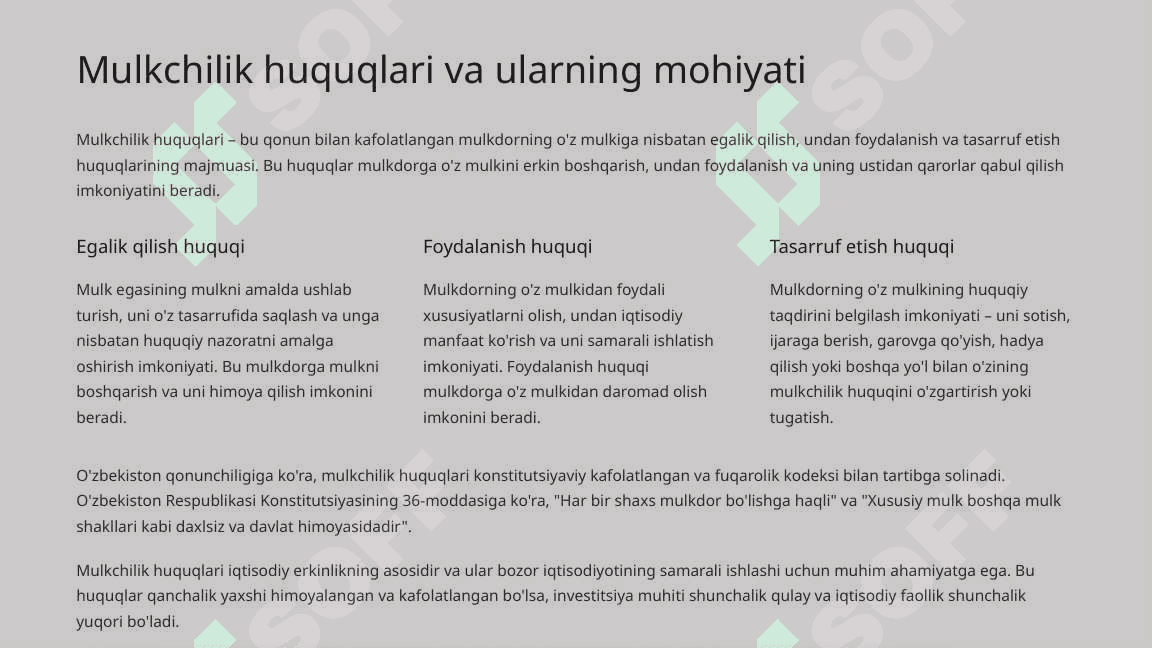 Mulk turlari va xo'jalik yuritish shakllari 3