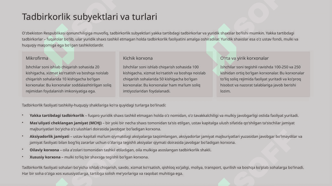 Tadbirkorlik faoliyatini tashkil etishda marketing va menedjment asosida tadbirkorlikni boshqaruv tizimi 4