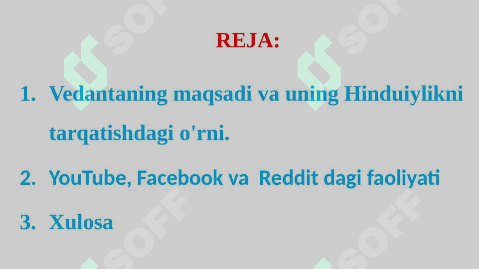 VedantaNY.org sayt tahlili 2