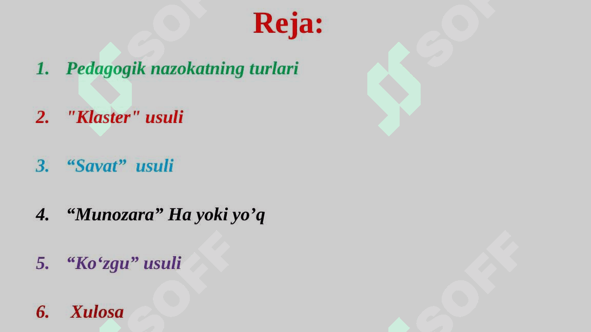 Pedagogik nazokat va odob- axloq 2