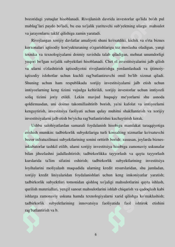 Bozor iqtisodiyoti sharoitida innovatsiyalarning yaratilishi, sotuvi va xaridi motivatsiyasi 6