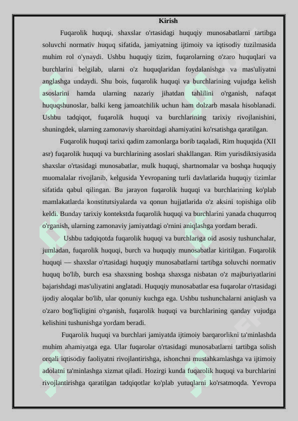 Fuqorolik huquq va burchlarining vujudga kelishi, asoslari hamda nazariy jihatdan tahlili 3