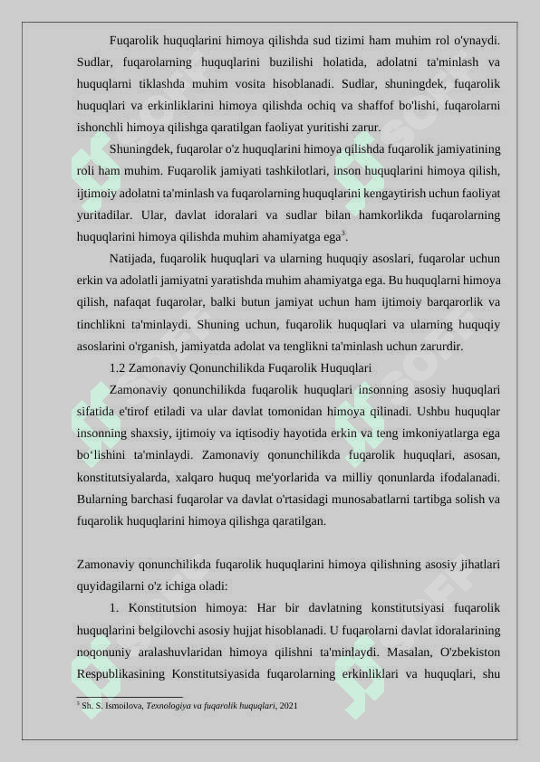 Fuqarolik huquqlarini himoya qilish usullari tushunchasining nazariy va amaliy asoslari 7