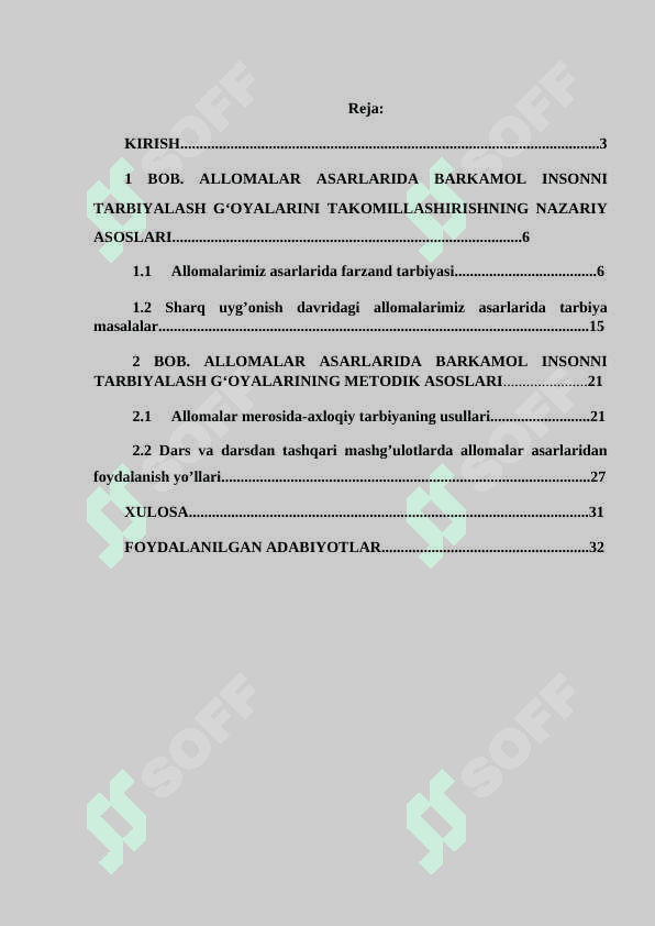 Allomalar asarlarida barkamol insonni tarbiyalash g‘oyalarini takomillashirish 2