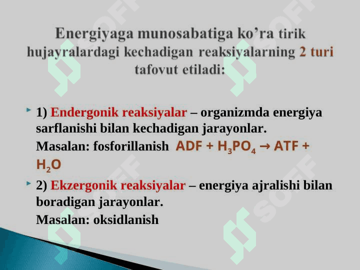 Biologik oksidlanish 4