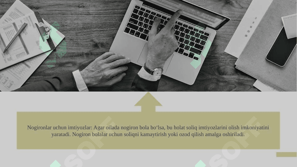 JISMONIY SHAXSLARDAN OLINADIGAN DAROMAD SOLIG’ 8